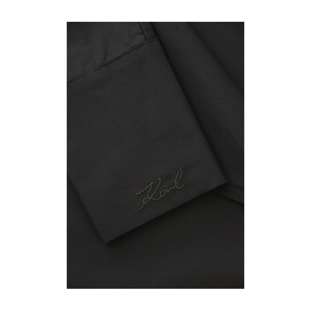 Karl Lagerfeld Asymmetrische Jurk Black Dames
