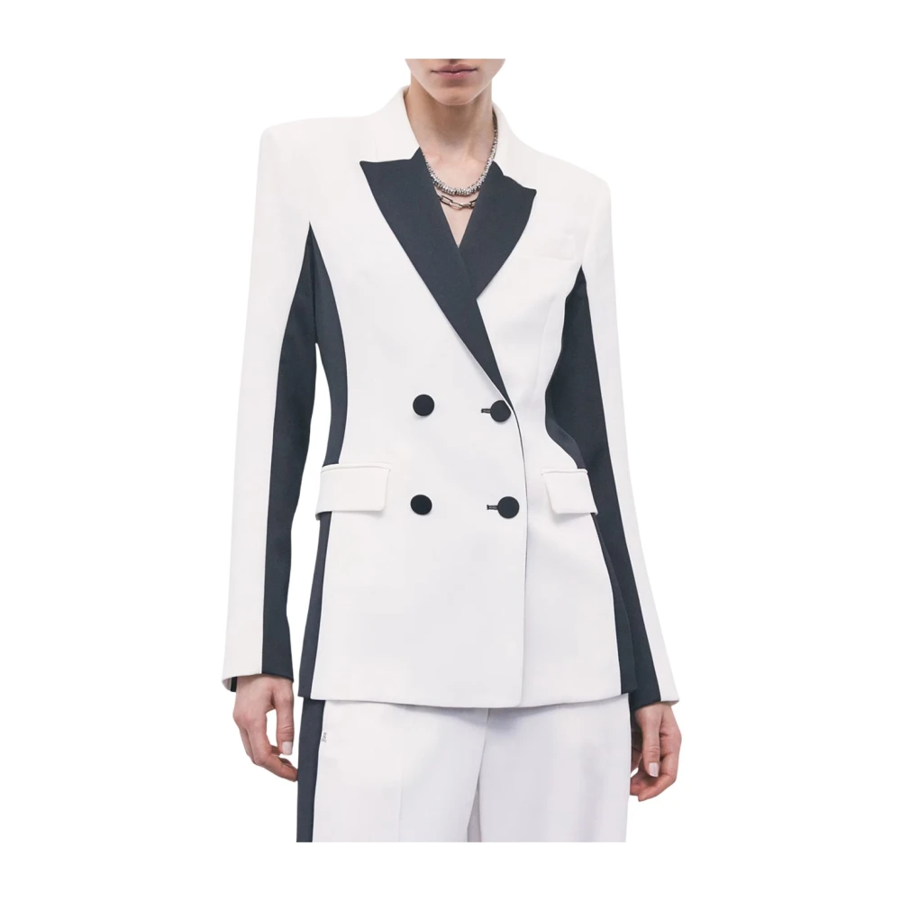 Patrizia Pepe Donna Bianco Giacche, M, New,