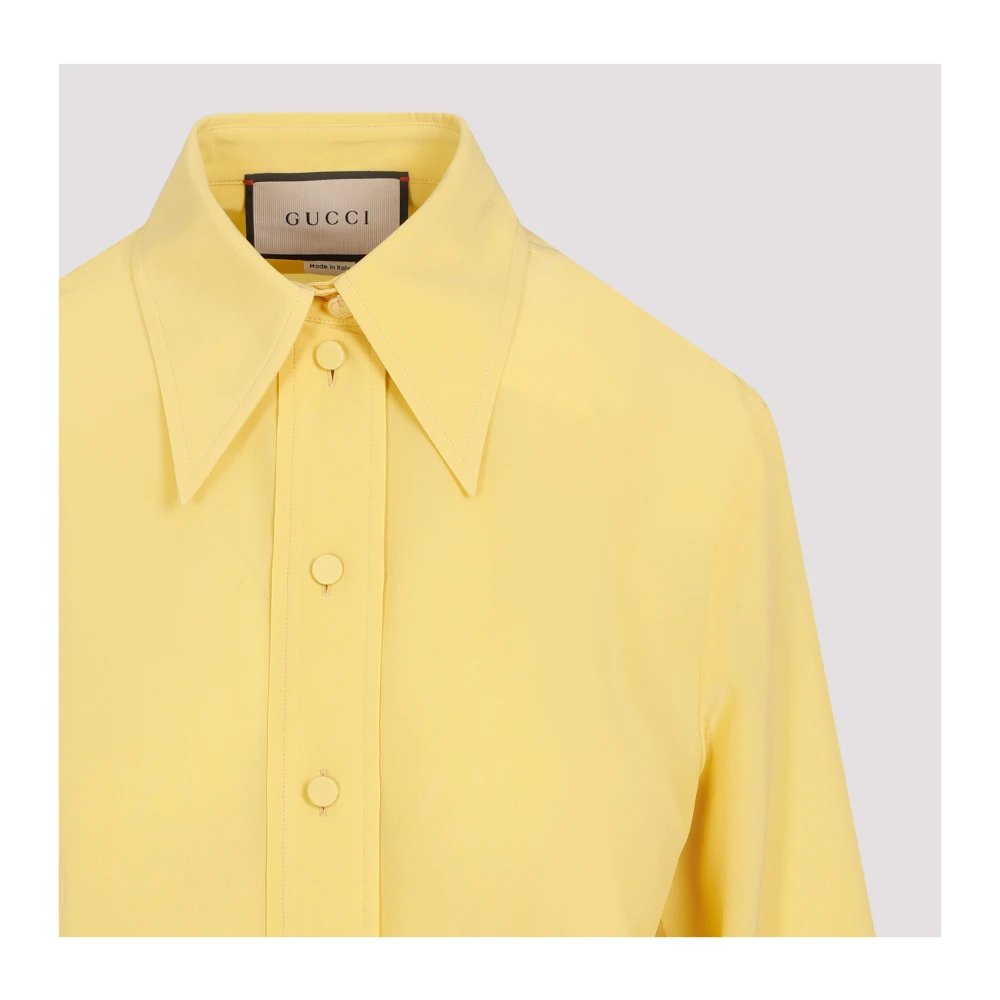 Gucci Shirts Yellow Dames
