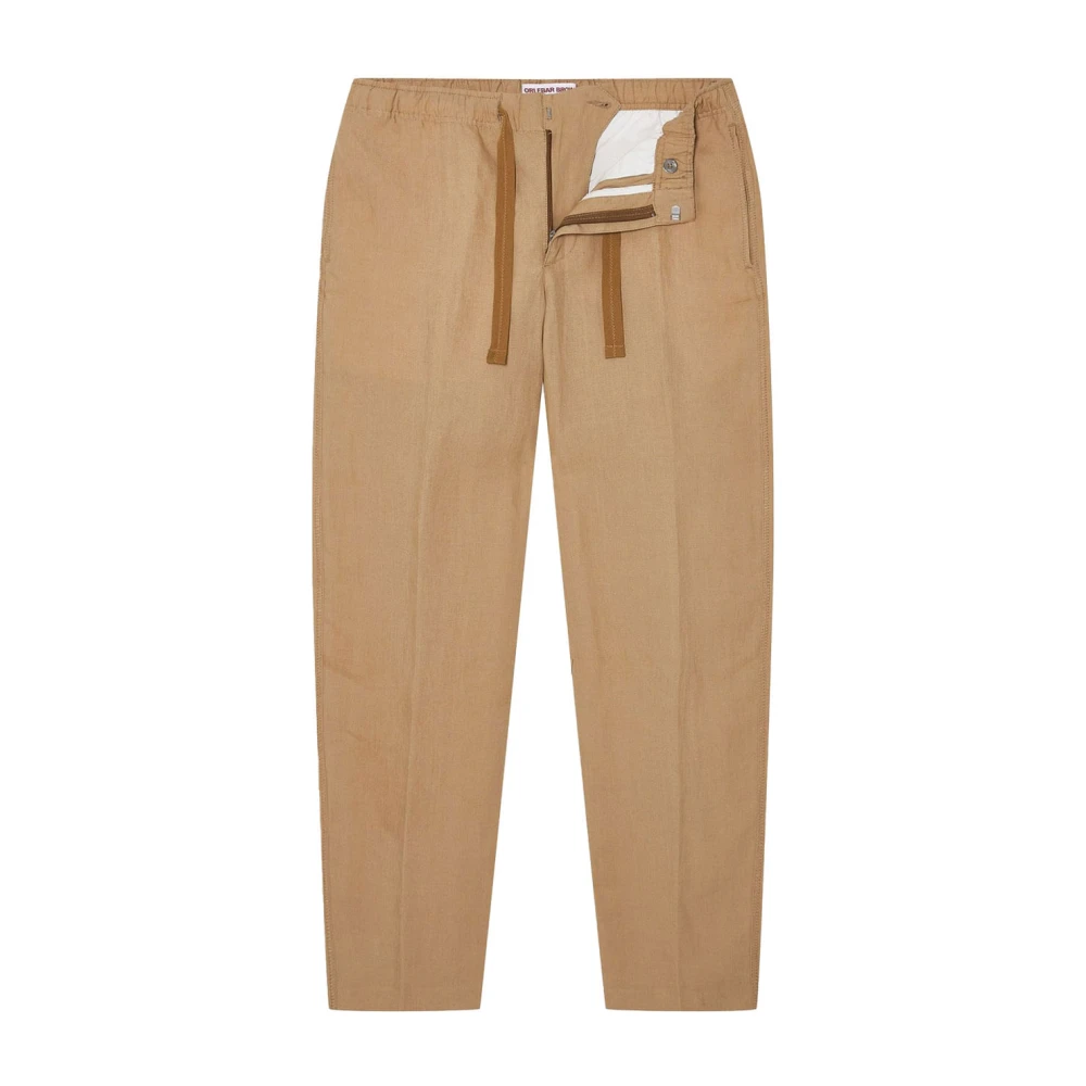 Orlebar Brown Stijlvolle Biscuit Broek voor Mannen Beige Heren