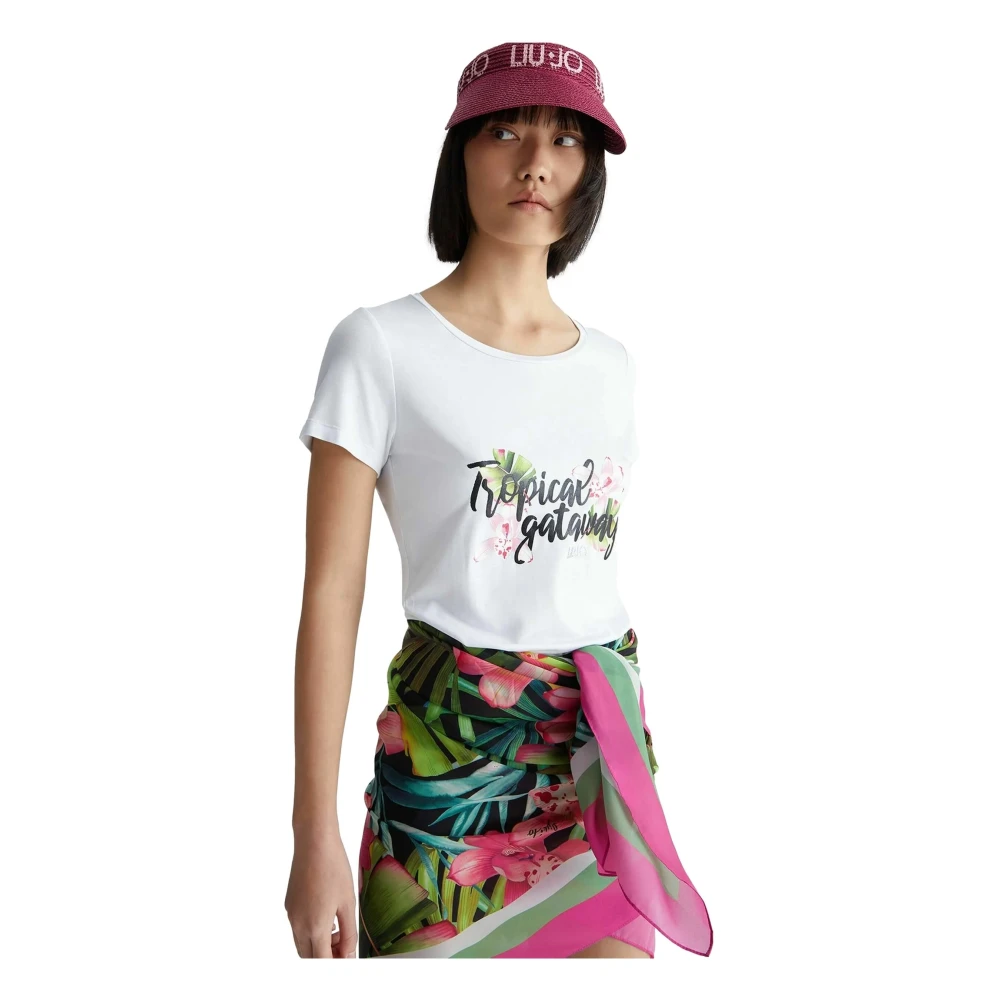 Liu Jo T-shirt St P M C T-shirt White Dames