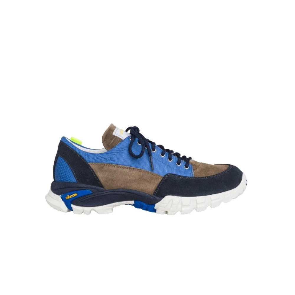 Diemme Blauwe Rip-Stop Trekking Schoenen Heren Schoenen Veelkleurig Multicolor