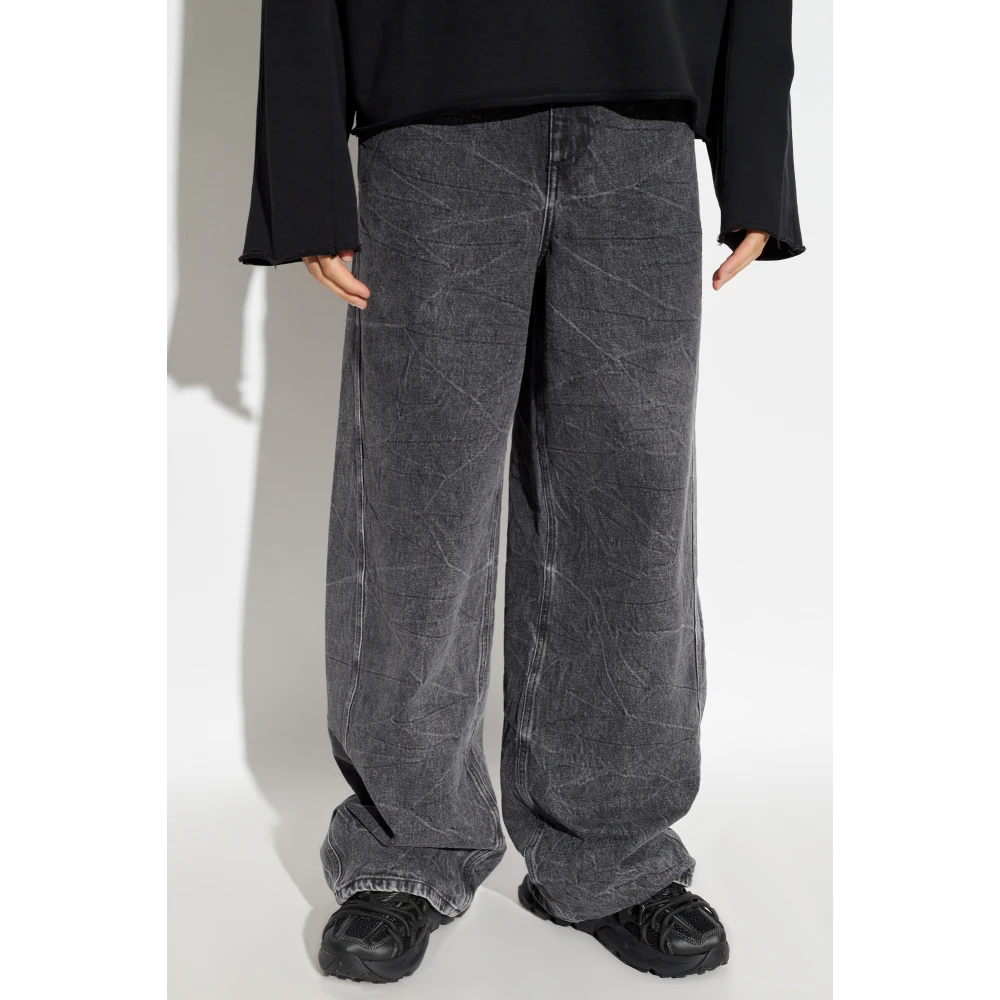 44 Label Group Losse fit jeans Gray Heren