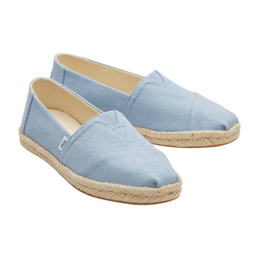 TOMS Blauwe Veterschoenen Blue Dames