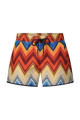 short-de-bain-a-motif-chevron