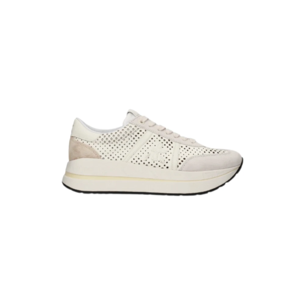 Premiata Platform Sneaker Dames Schoenen Wit