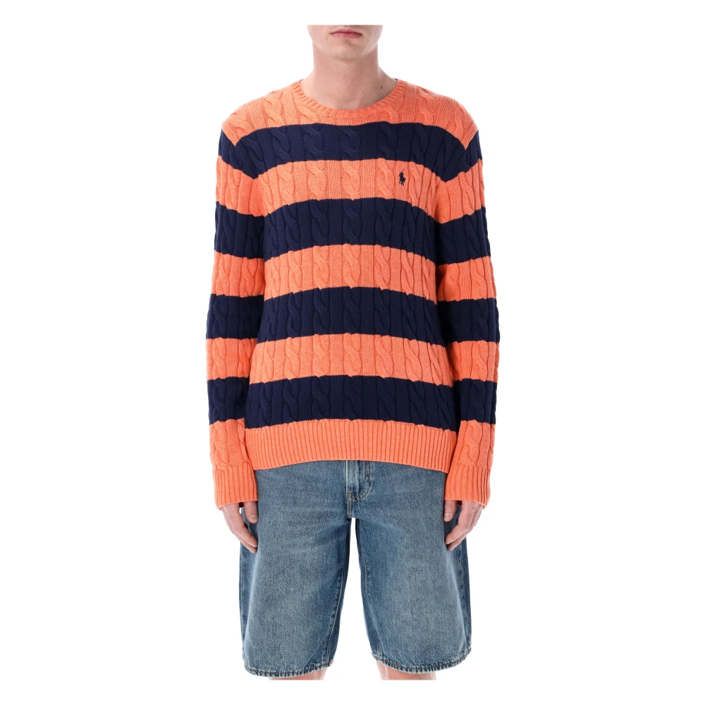 Polo Ralph Lauren Men's Cable Stripes Sweater