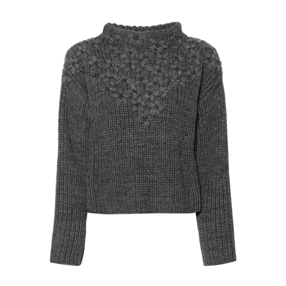 Liu Jo Grijze Sweater Collectie Gray Dames