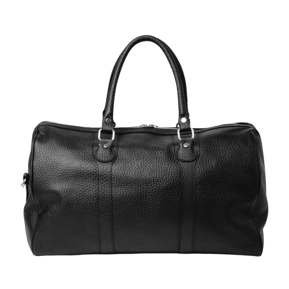 Avenue 67 Zwarte Reisduffel met Rits Black Dames