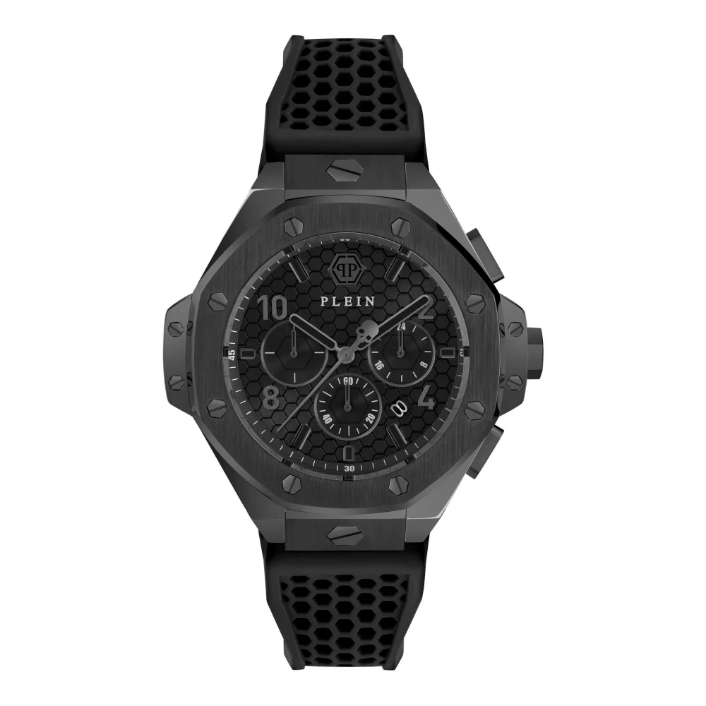 Philipp Plein Black Mens Chronograph Watch Plein Chrono Royal PWPRA0924 - Image 2