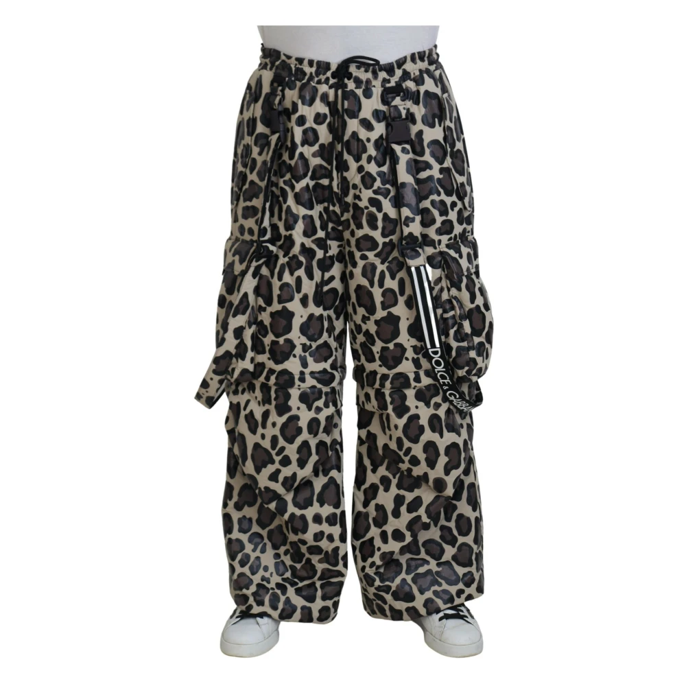 Dolce & Gabbana Luipaardprint Sneeuwbroek Multicolor Heren