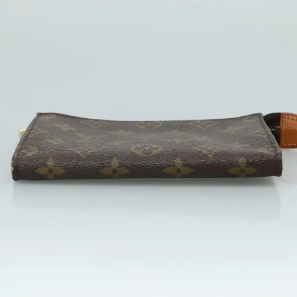 Louis Vuitton Vintage Pre-owned Canvas pouches Brown Dames