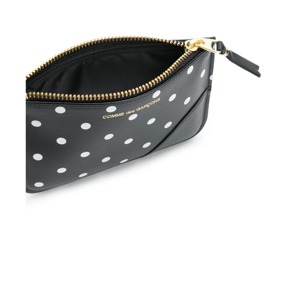 Comme des Garçons Polka Dot Logo Etui Black Heren