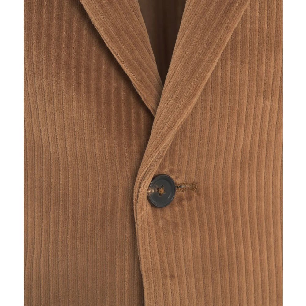 Circolo 1901 Bruine Blazer Aw24 Herenmode Brown Heren
