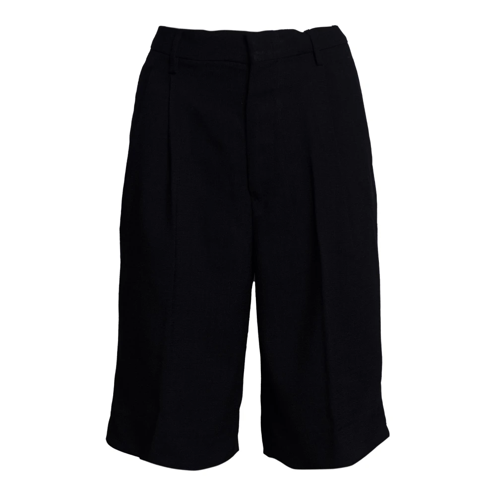 Tagliatore Women's Black Casual Shorts, 2XS, B Effie Bermuda