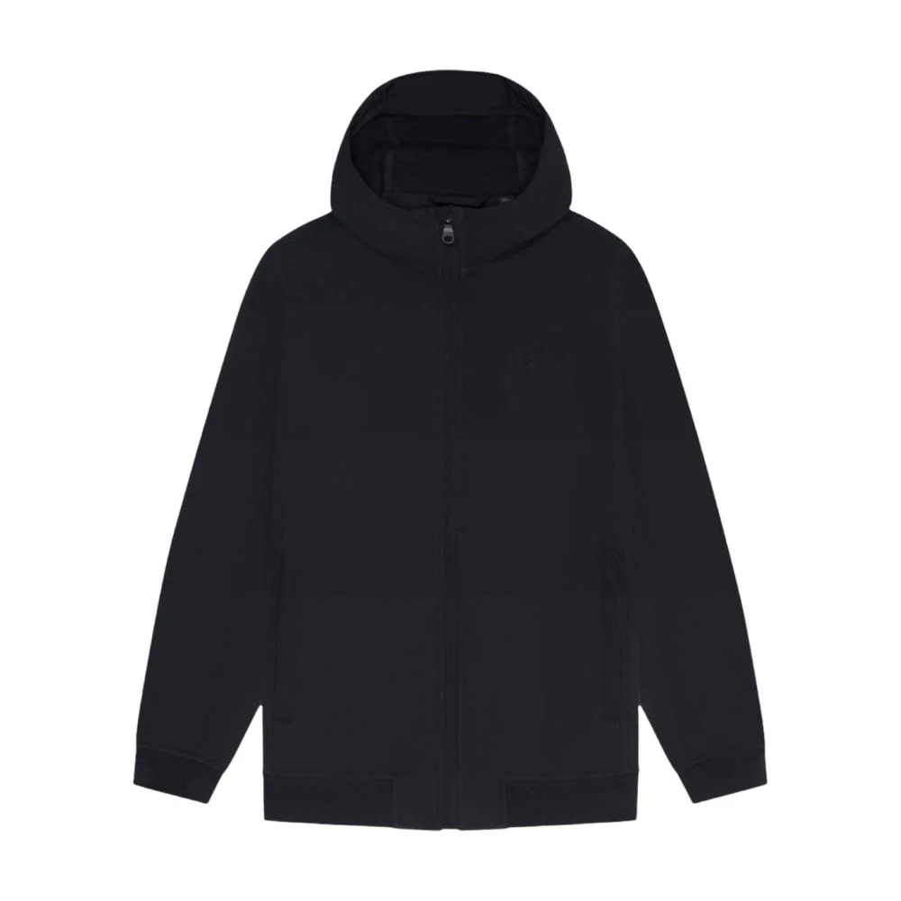 Lyle & Scott Tonal Fleece Softshell Jas Black Heren