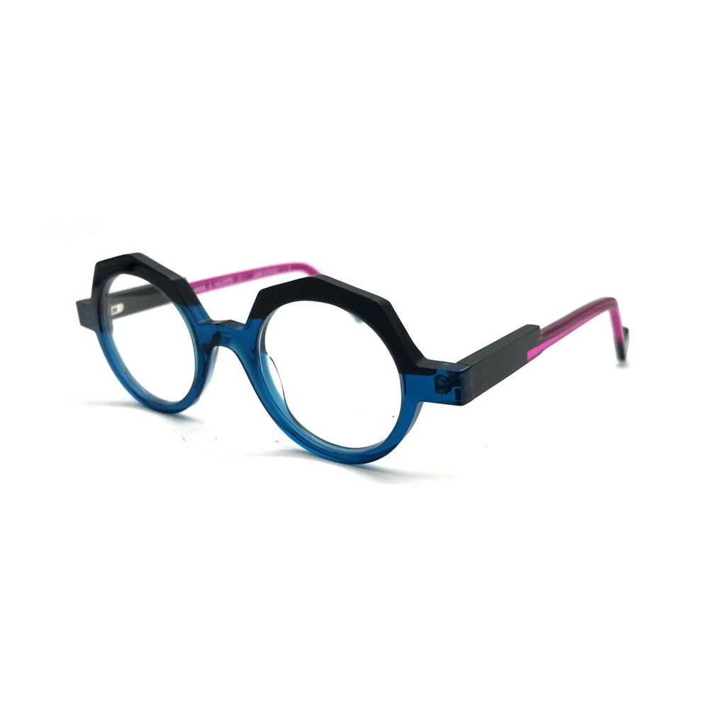 Anne & Valentin Stijlvolle Brilmonturen voor Trendy Personen Blue Unisex
