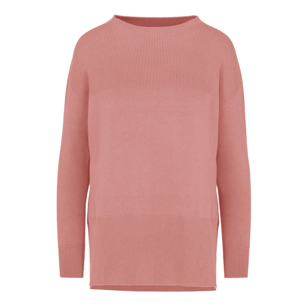 Bomboogie Donna Rosa - Seamless Crew Neck Shirt - Knitwear - L
