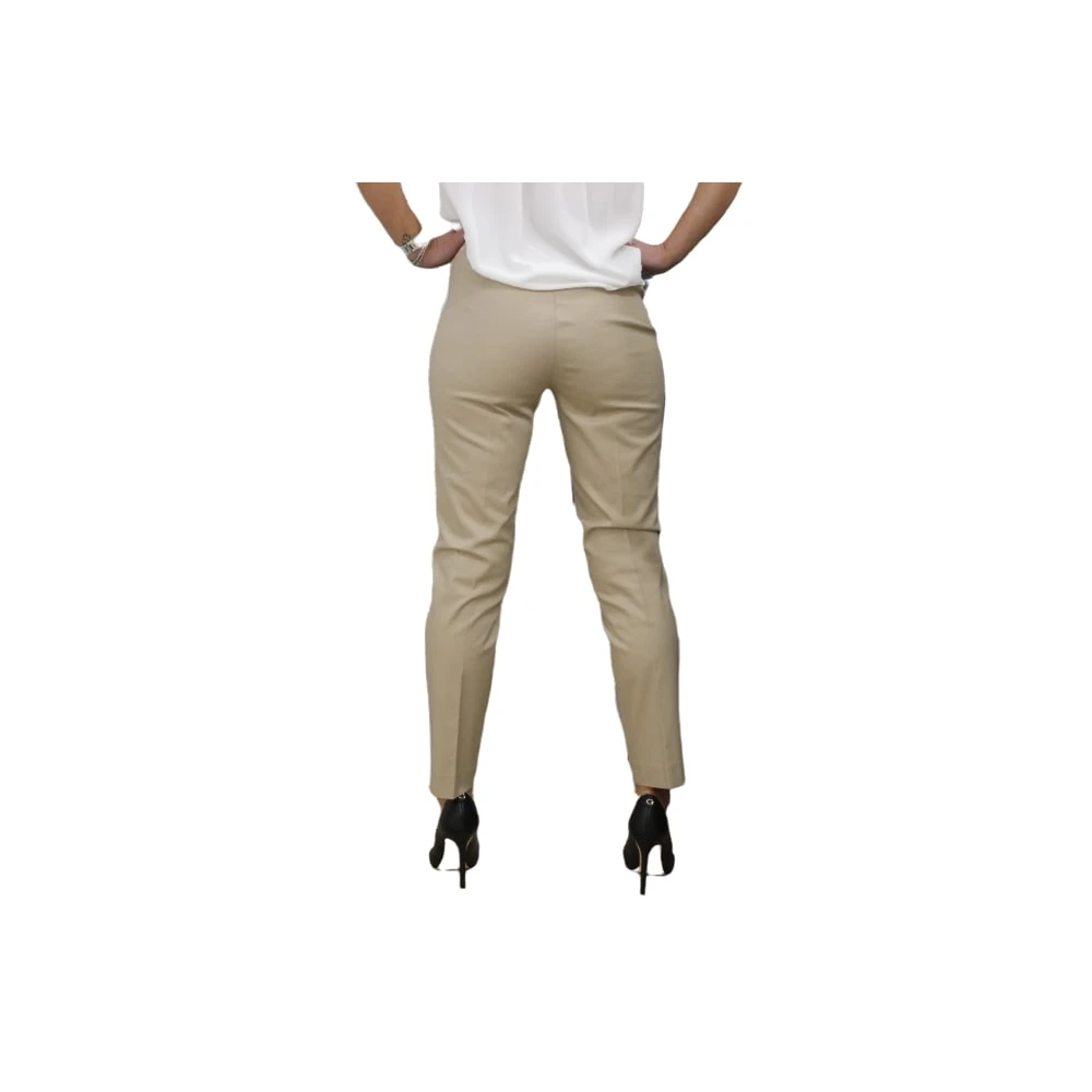 Alviero Martini 1a Classe Stijlvolle Herenbroeken Beige Dames