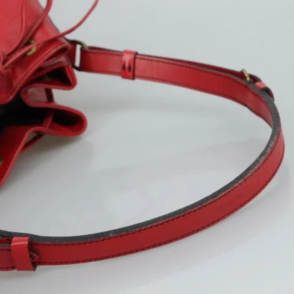 Louis Vuitton Vintage Pre-owned Leather louis-vuitton-bags Red Dames