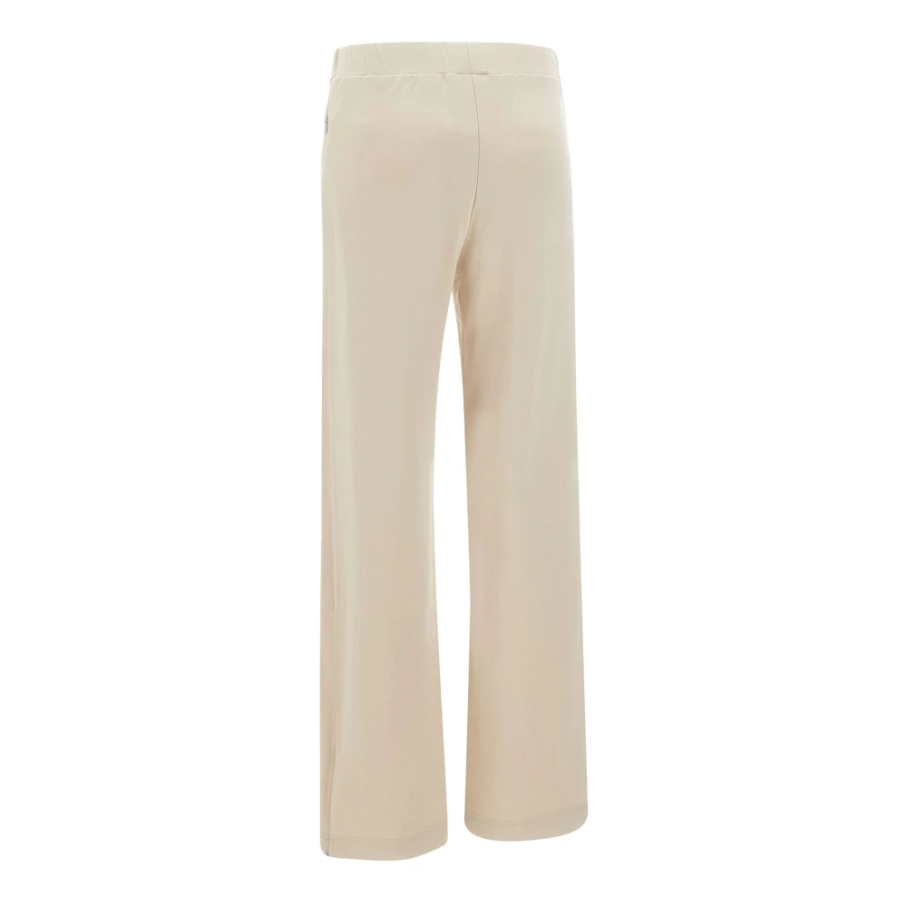 IRO Boterkleurige Wijde Pijp Broek Beige Dames