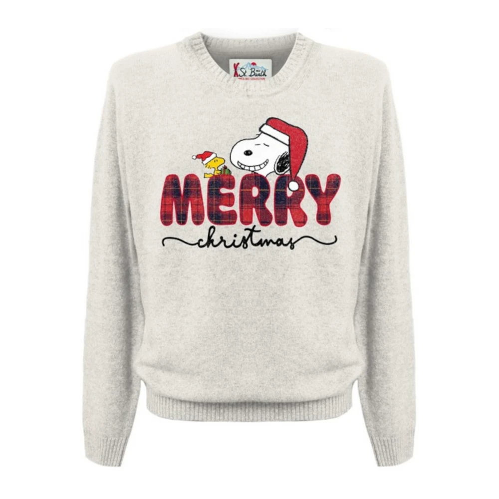 MC2 Saint Barth Witte Trui voor Mannen Gray Heren