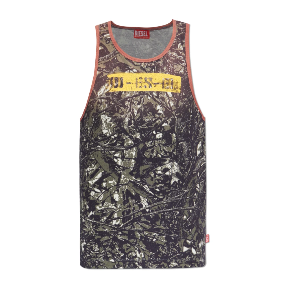 Diesel Top T-Lifty-Camou Multicolor Heren