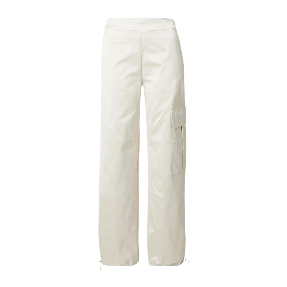 Calvin Klein Jeans Ivoor Broeken voor stijlvolle outfits Beige Dames