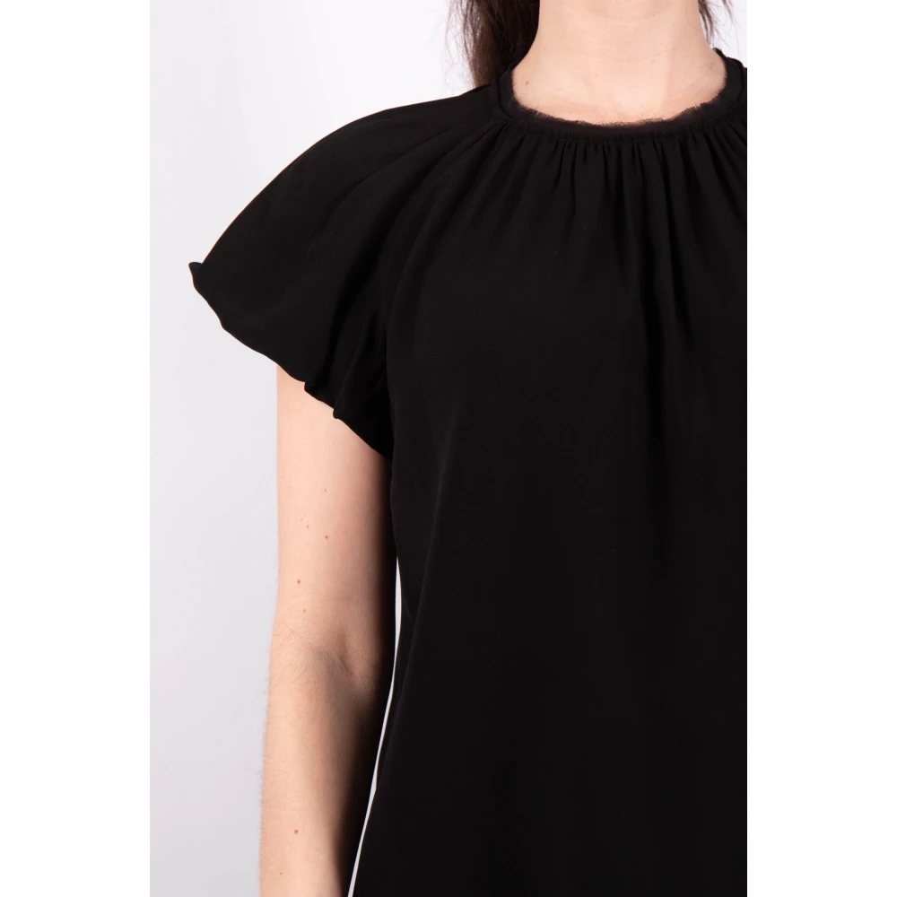 Ulla Johnson Zwarte Astra Top Black Dames
