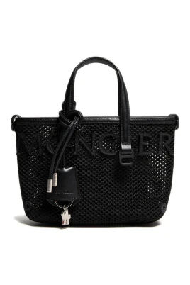Very Mesh & Leather Tote Bag