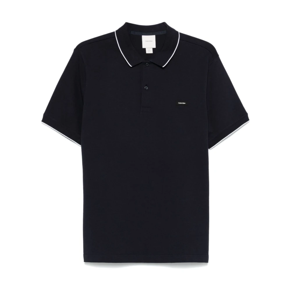 Calvin Klein Blauwe T-shirts en Polos Blue Heren