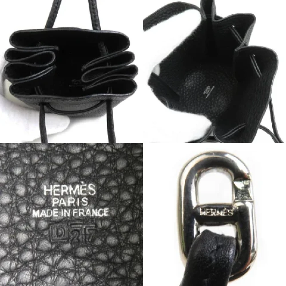 Hermès Vintage Pre-owned Fabric pouches Black Dames