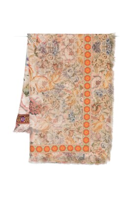 floral-print-fringed-scarf