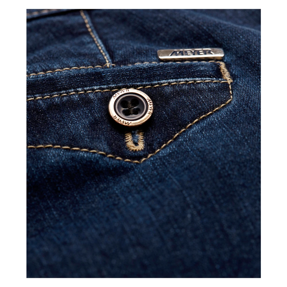 Meyer Stretch Denim Swing Pocket Jeans Blue Heren