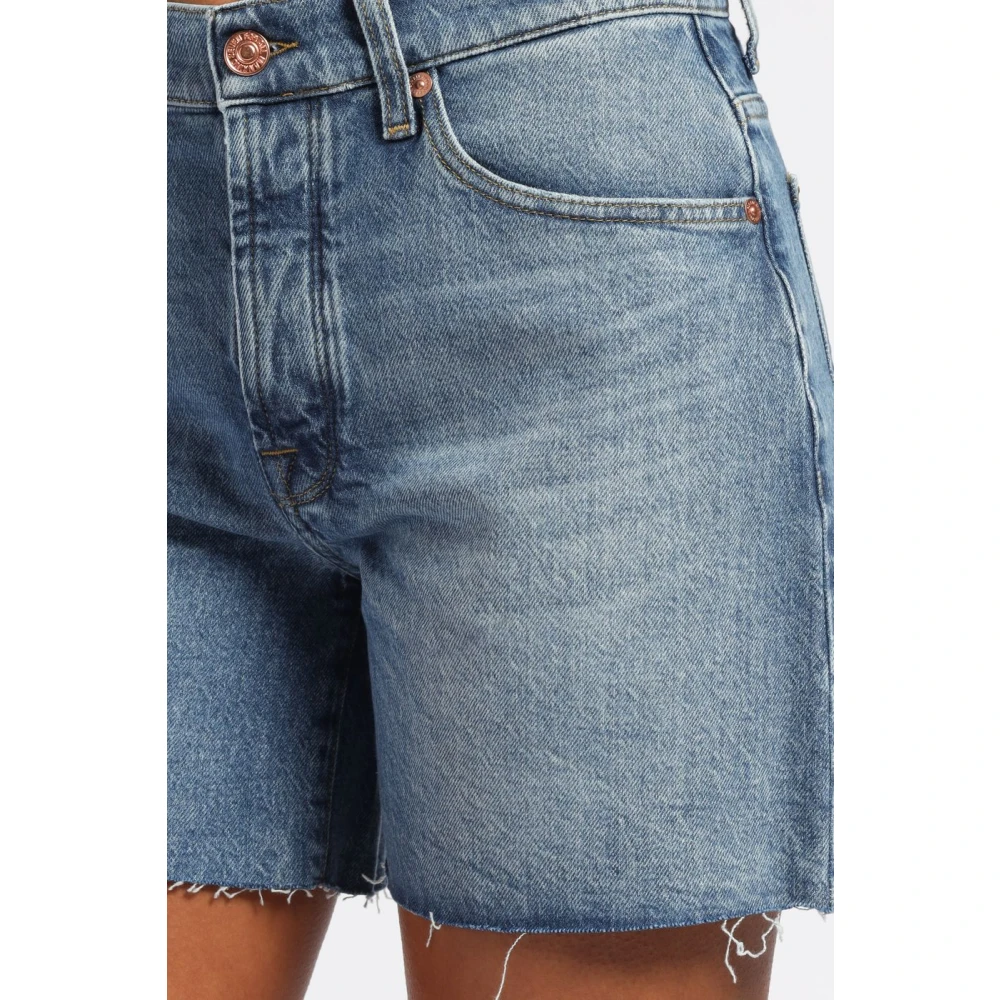 7 For All Mankind Jeans shorts dames Blue Dames
