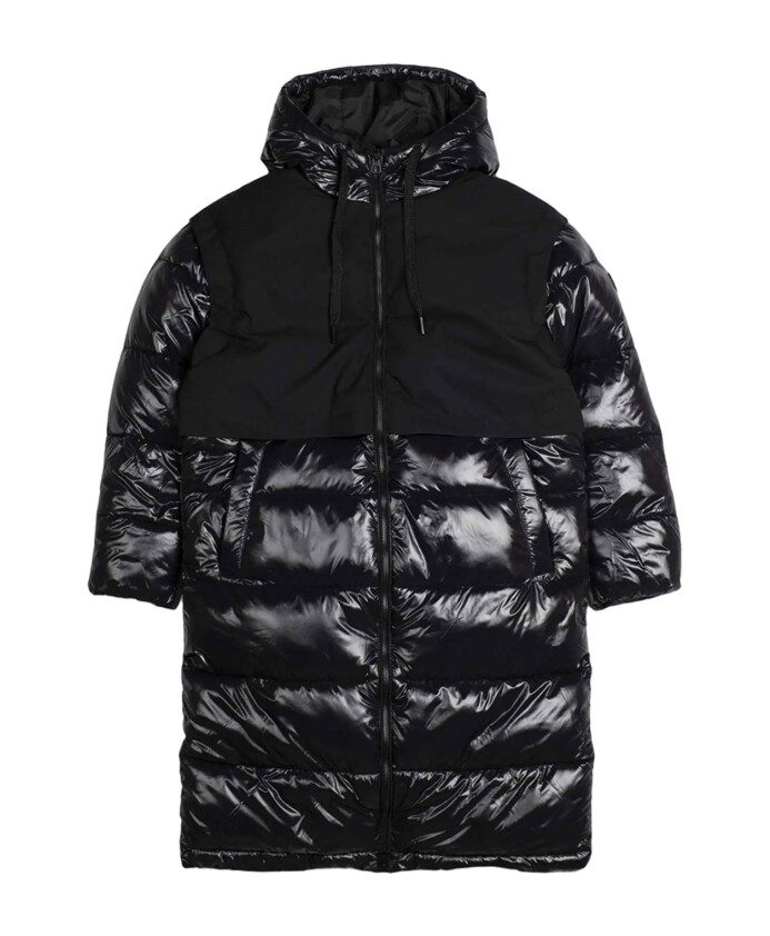 black-womens-textile-puffer-jacket