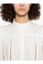 witte-button-up-band-kraag-shirt
