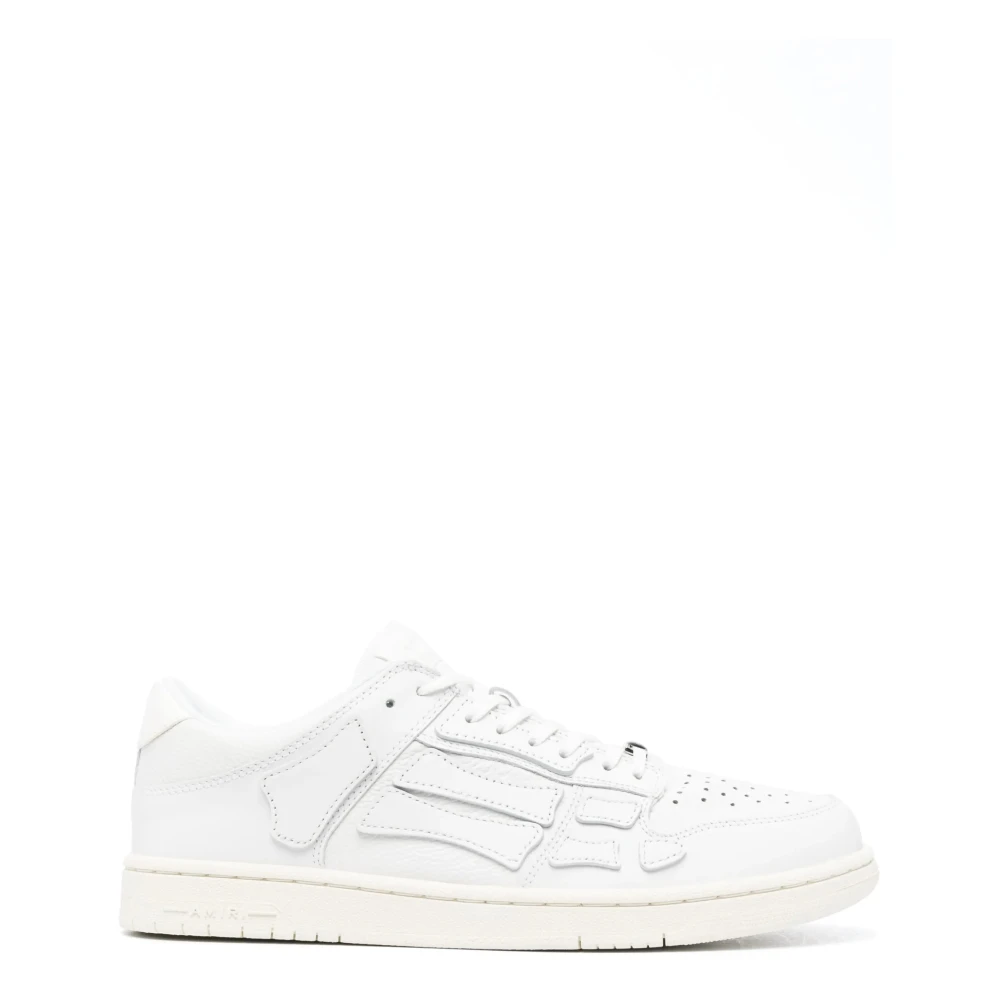 Amiri Skel Top Low Trainers - Male - Sneakers - White - 9 Uk - Shoes