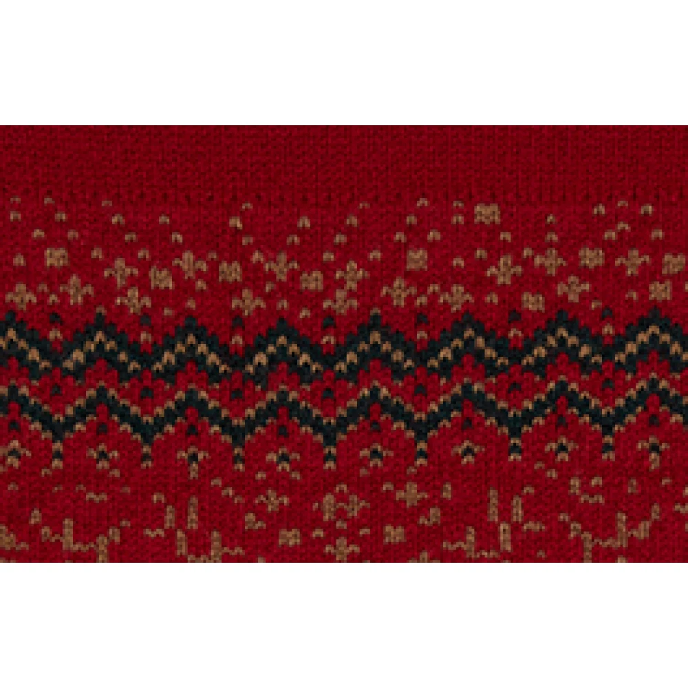 Gallo Kerstmotief rode sjaal Italiaanse stijl Red Unisex