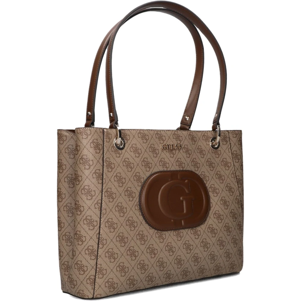 Guess Elegante Schoudertas Mietta Noel Brown Dames