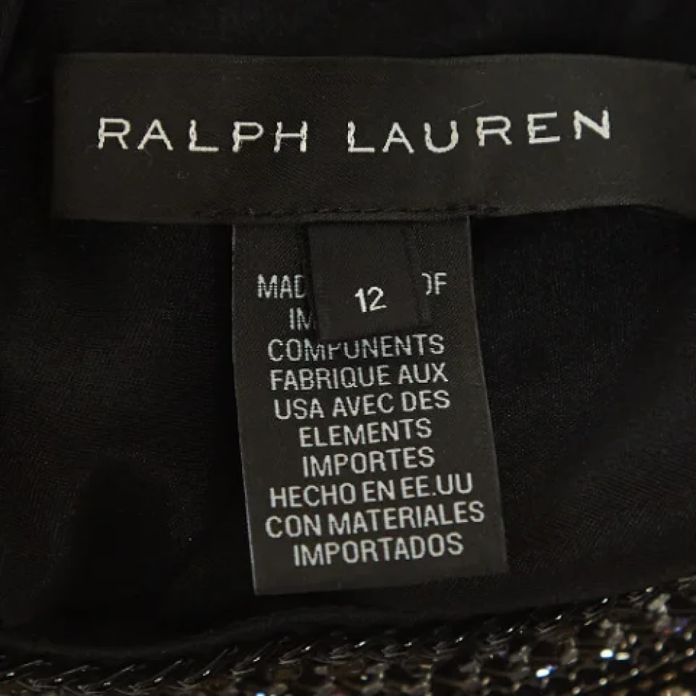 Ralph Lauren Pre-owned Lace dresses Black Dames