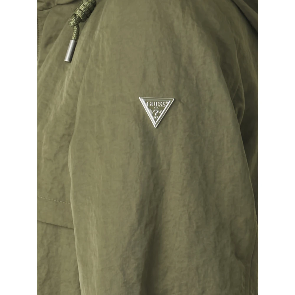 Guess Groene Parka Jas met Capuchon Green Dames