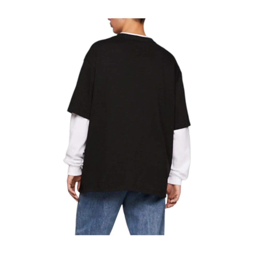 Tommy Hilfiger Gedurfde Klassieke Tee Black Heren