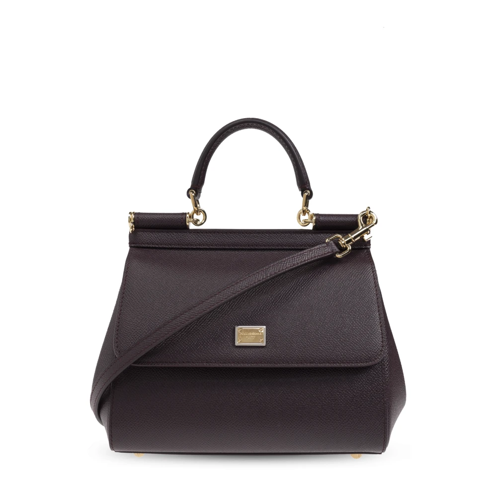 Dolce & Gabbana Handtas Sicily Medium Red Dames