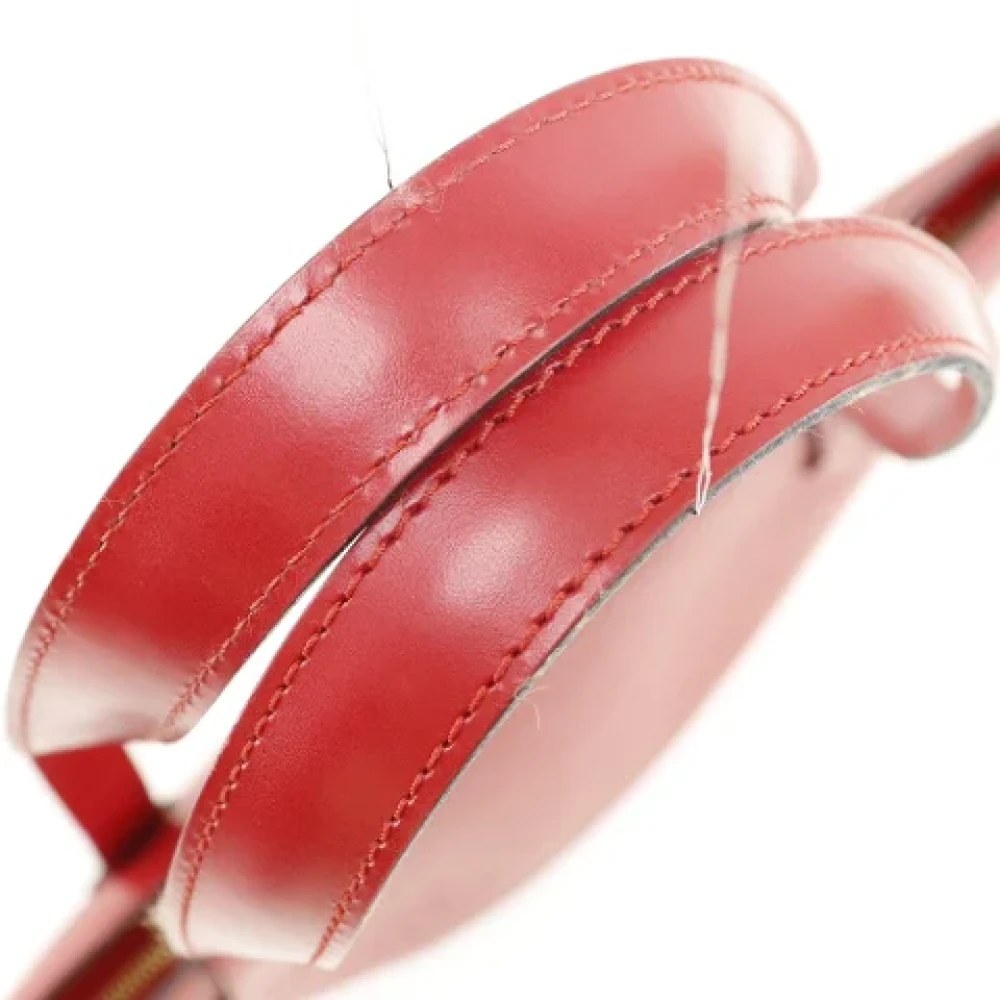 Louis Vuitton Vintage Pre-owned Leather louis-vuitton-bags Red Dames