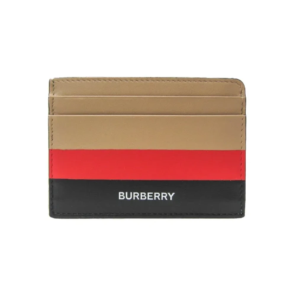 Burberry Vintage Pre-owned Leather wallets Multicolor Dames