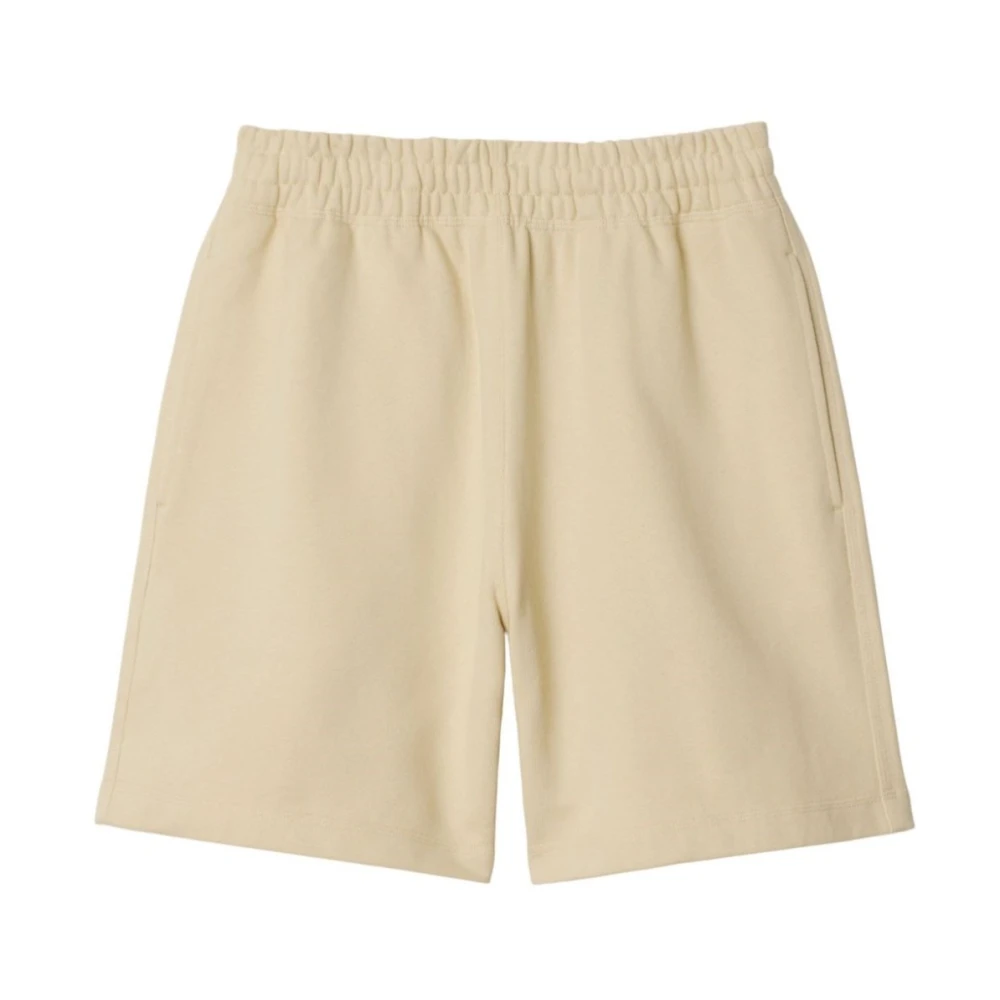 Burberry Jersey Shorts in Notenkleur Beige Heren