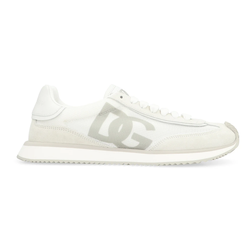 Dolce & Gabbana Women's White Sneakers, 7 Uk, Cushion Low-Top Trainers