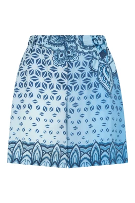 Shorts med gradientmönster