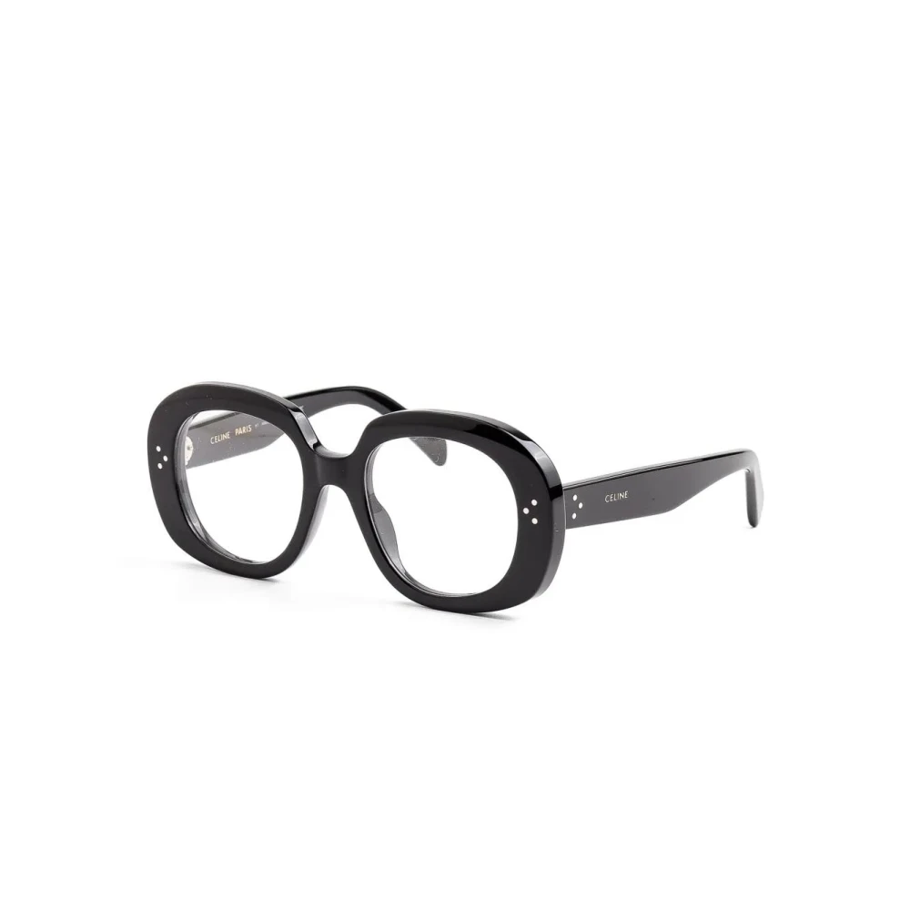 Celine Black Glasses, Female, 51 Mm, 3 Dots Optical Frame